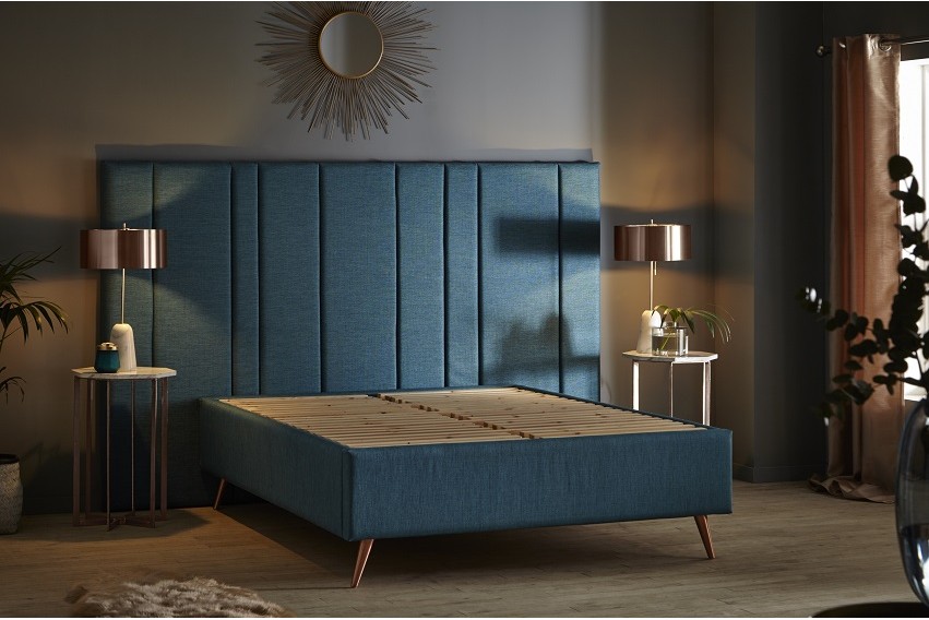 Aether Floor Standing Headboard in Panelled Design Headboards By Design